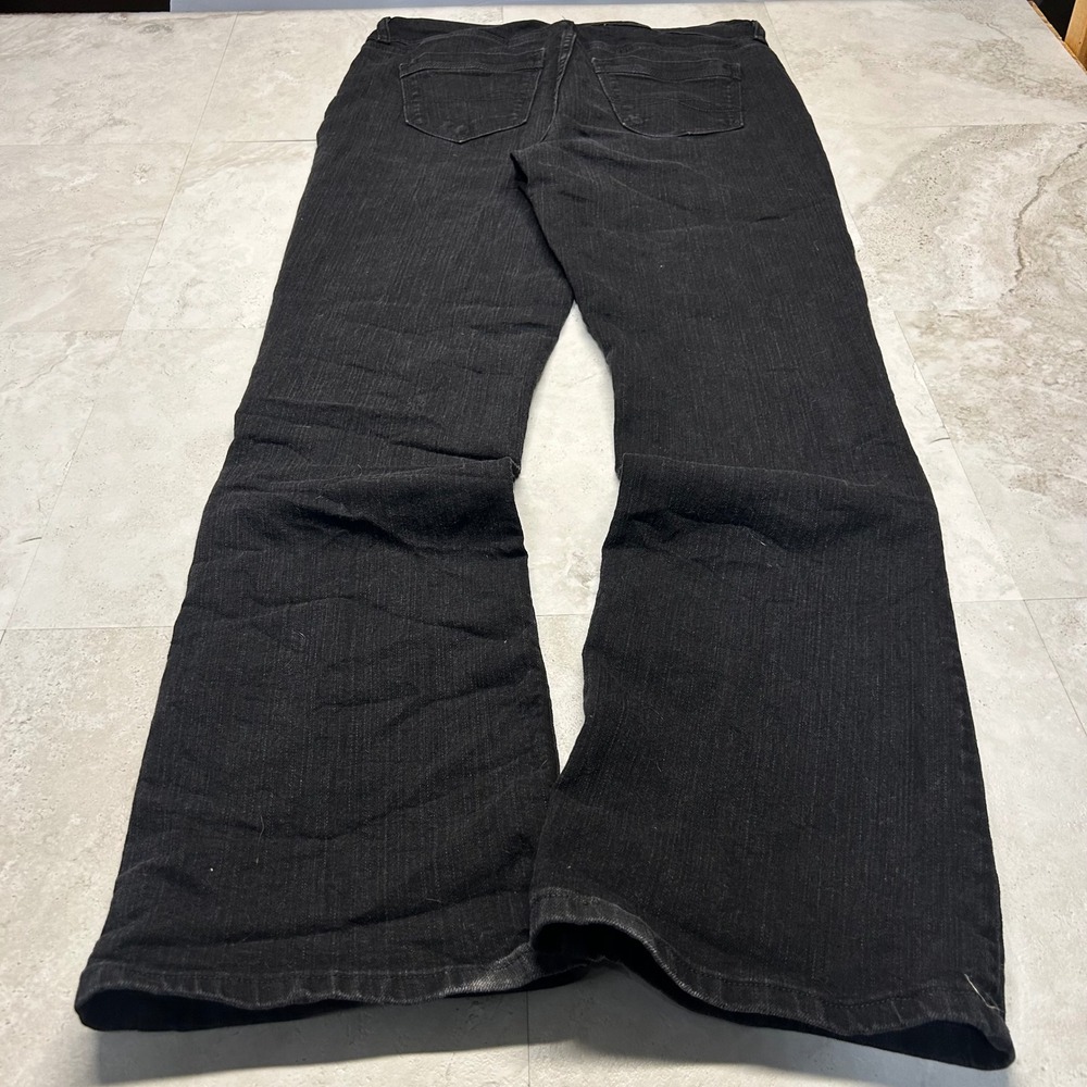Riders by Lee Bootcut Jeans Black Womens Size 16M Stretch Denim Casuall